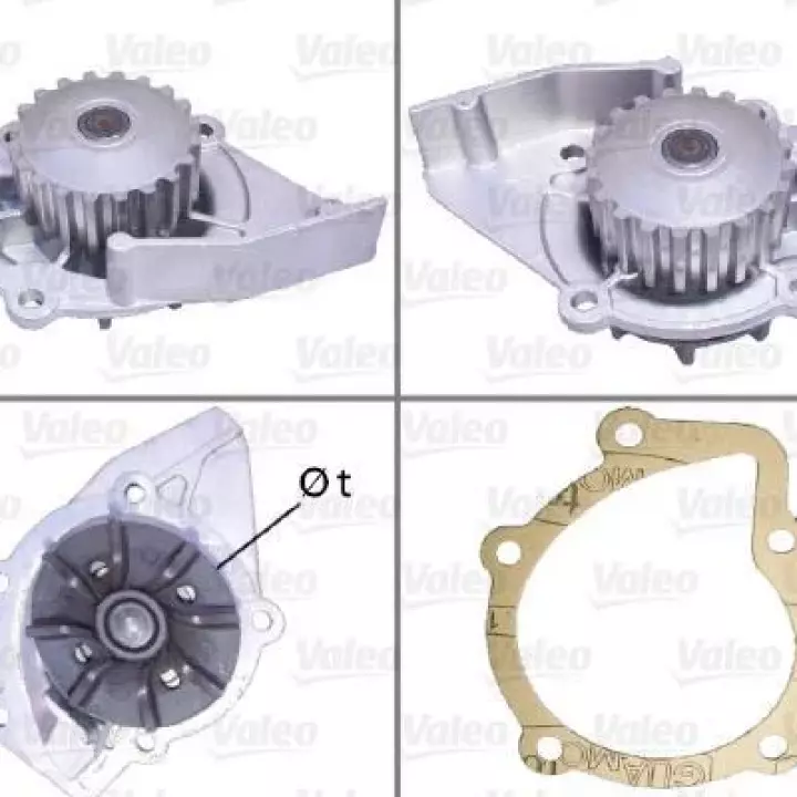 Pompe à eau Peugeot Partner / Citroen Berlingo 1.9D 4x4 / 2.0HDi 1996-2011