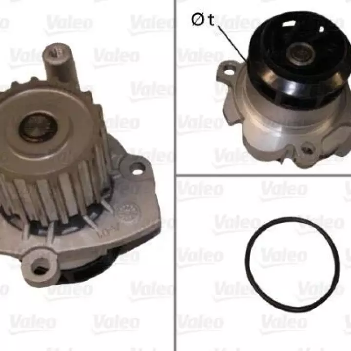 Pompe à eau - POLO 6 1.9 SDI ASY - JETTA 3