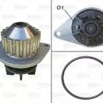 Pompe à eau 206- 206+/C3 A51 -C3 I-II 1.1