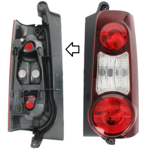 FEU ARD - SANS PORTE LAMPE - PARTNER B9 - ROUGE 08-11